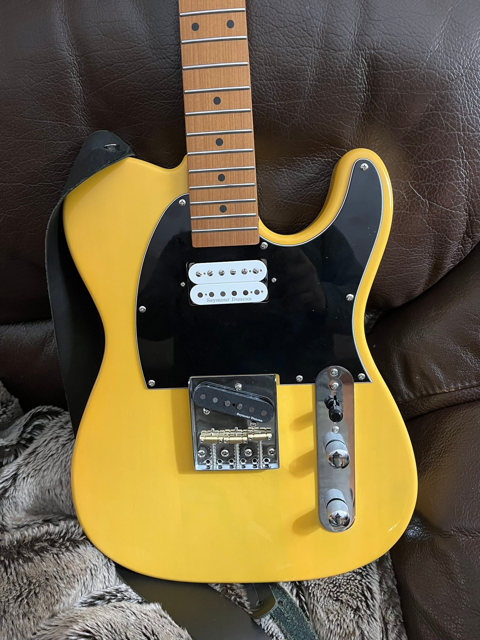 Upgraded Japanese Fender Telecaster with Seymour Duncan pickups