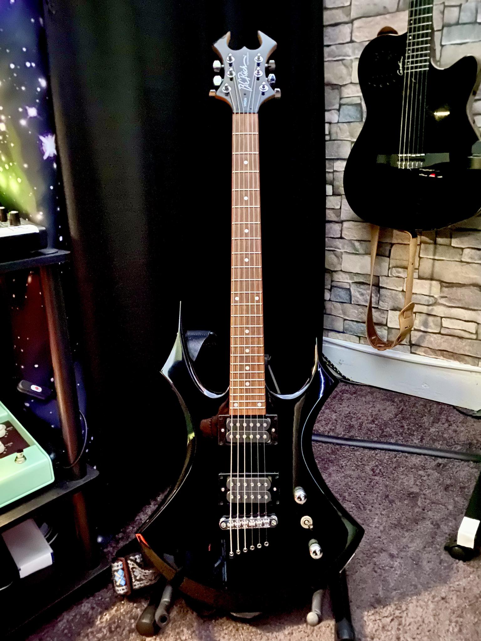 B.C. Rich Platinum Series guitar with DiMarzio pickups and Guyker 