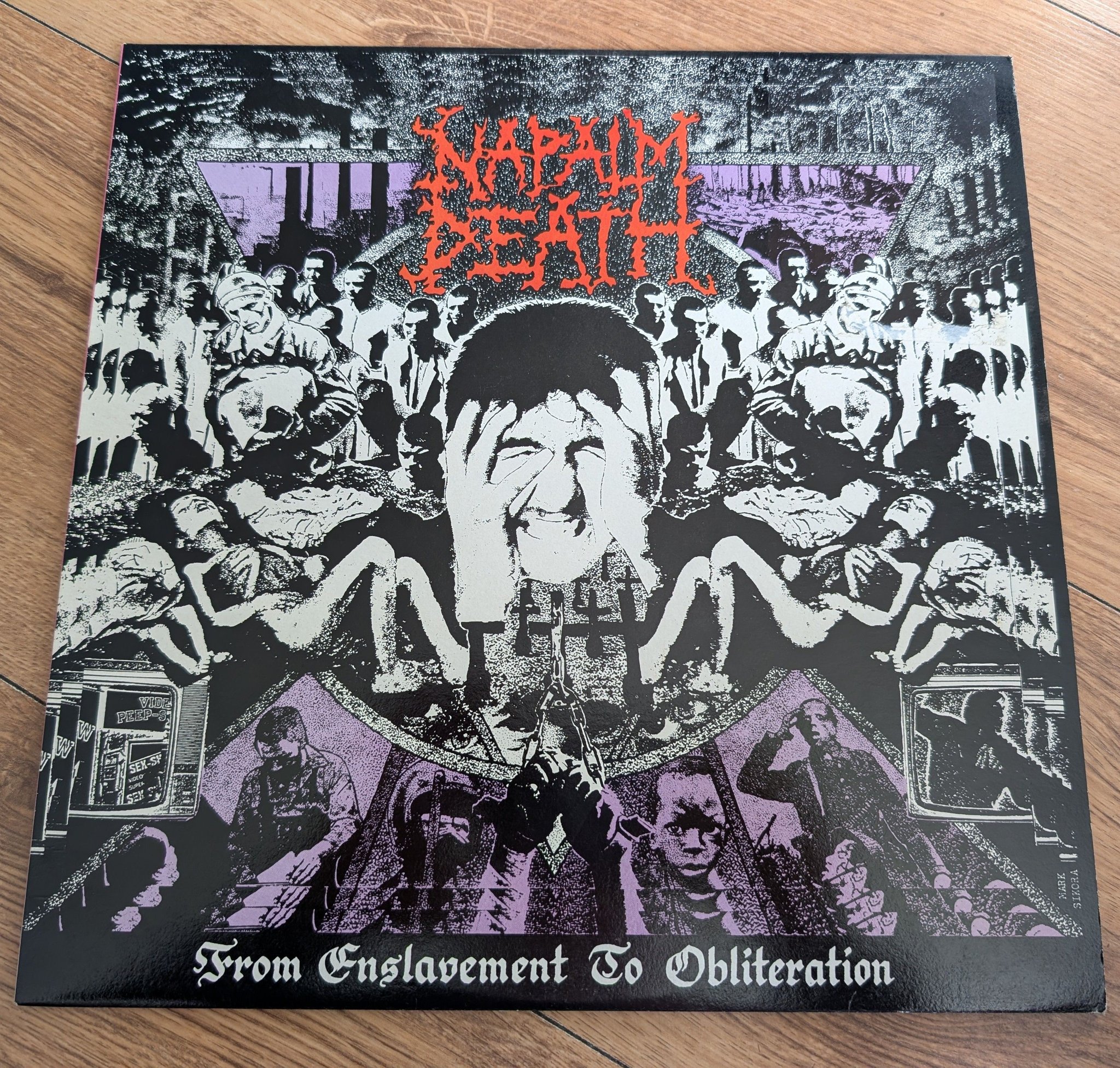 Napalm Death's Enslavement to Obliteration demo 38th anniversary
