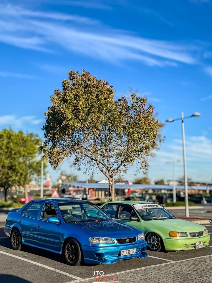 Toyota corolla Rxi shape 20v