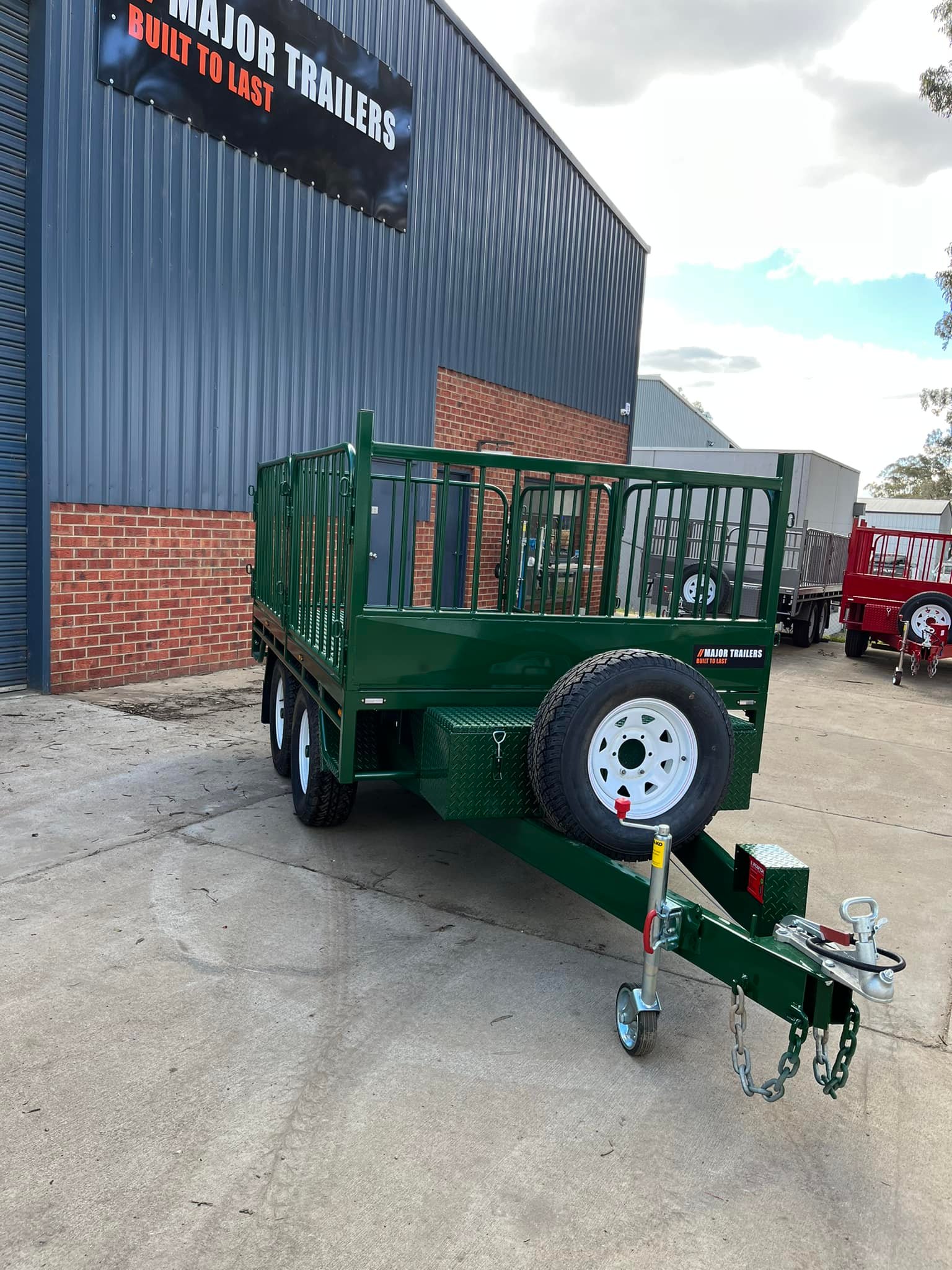 Major Trailers - Check out this 10x6 tandem flat top... | Facebook