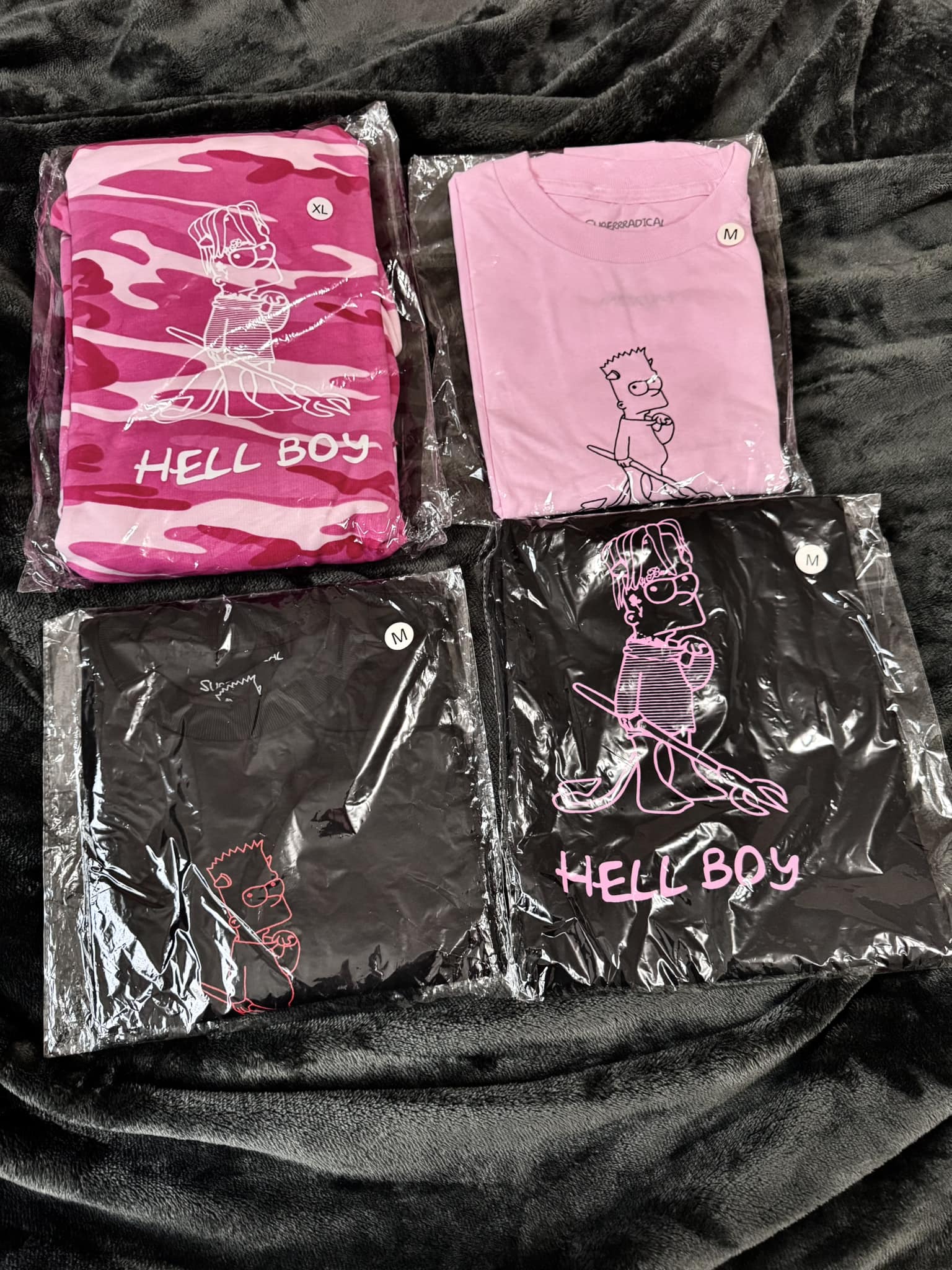 Selling my Lil Peep merch from superrradical Camo hoodie XL $300