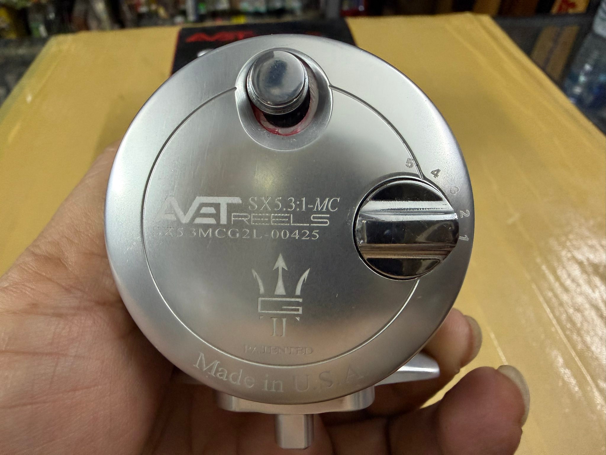 AVET SX5.3-MC หมุนซ้ายรอบ5.3:1 made in USA รายละเอียดในเม้นครับ