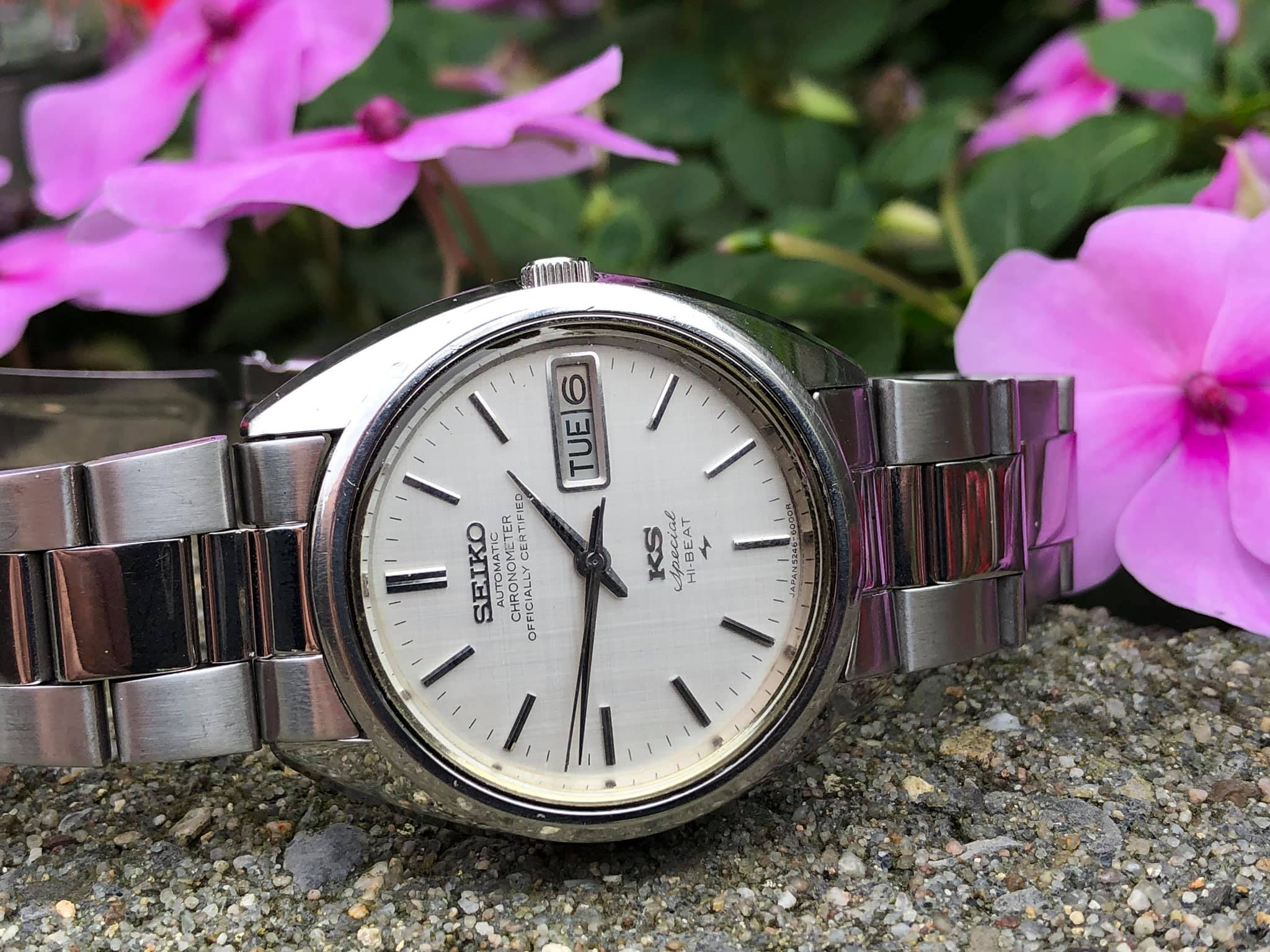 King Seiko 5246-6000 special chronometer from 1971. Considered to 