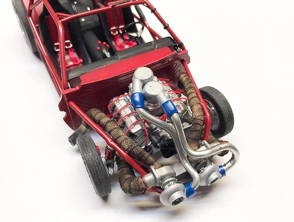 CHEVY/GM BILLET ALUMINUM DISTRIBUTOR HOLD DOWN CLAMP - RED | CFR Performance