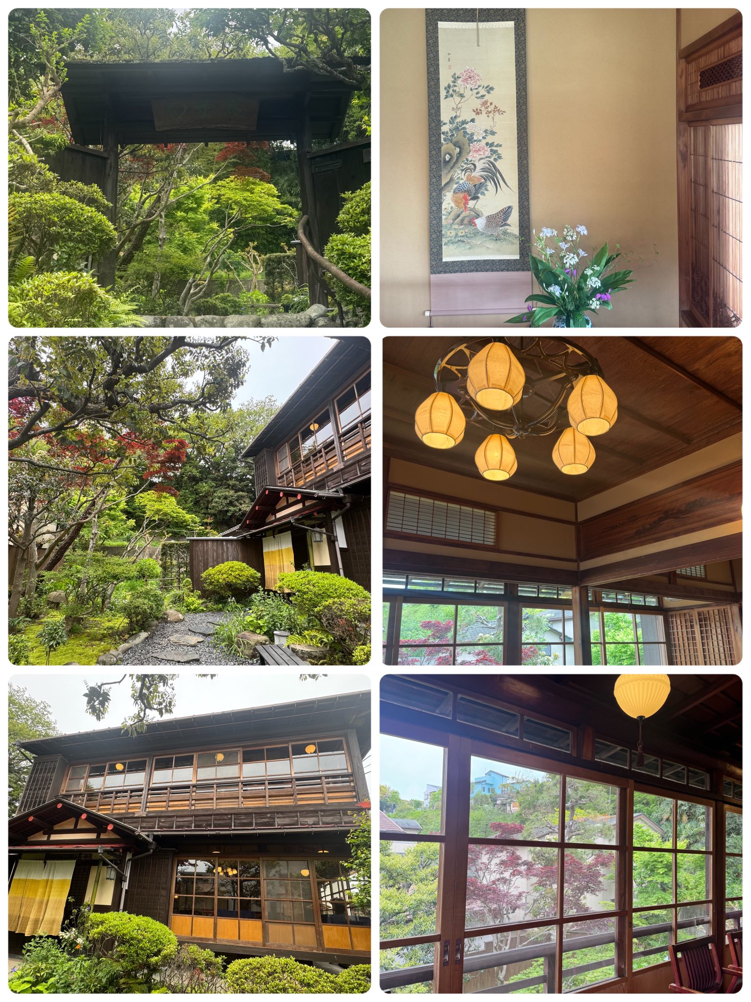 今日は、北鎌倉幻董庵の懐石料理をいただいてきました? 住宅地にある 