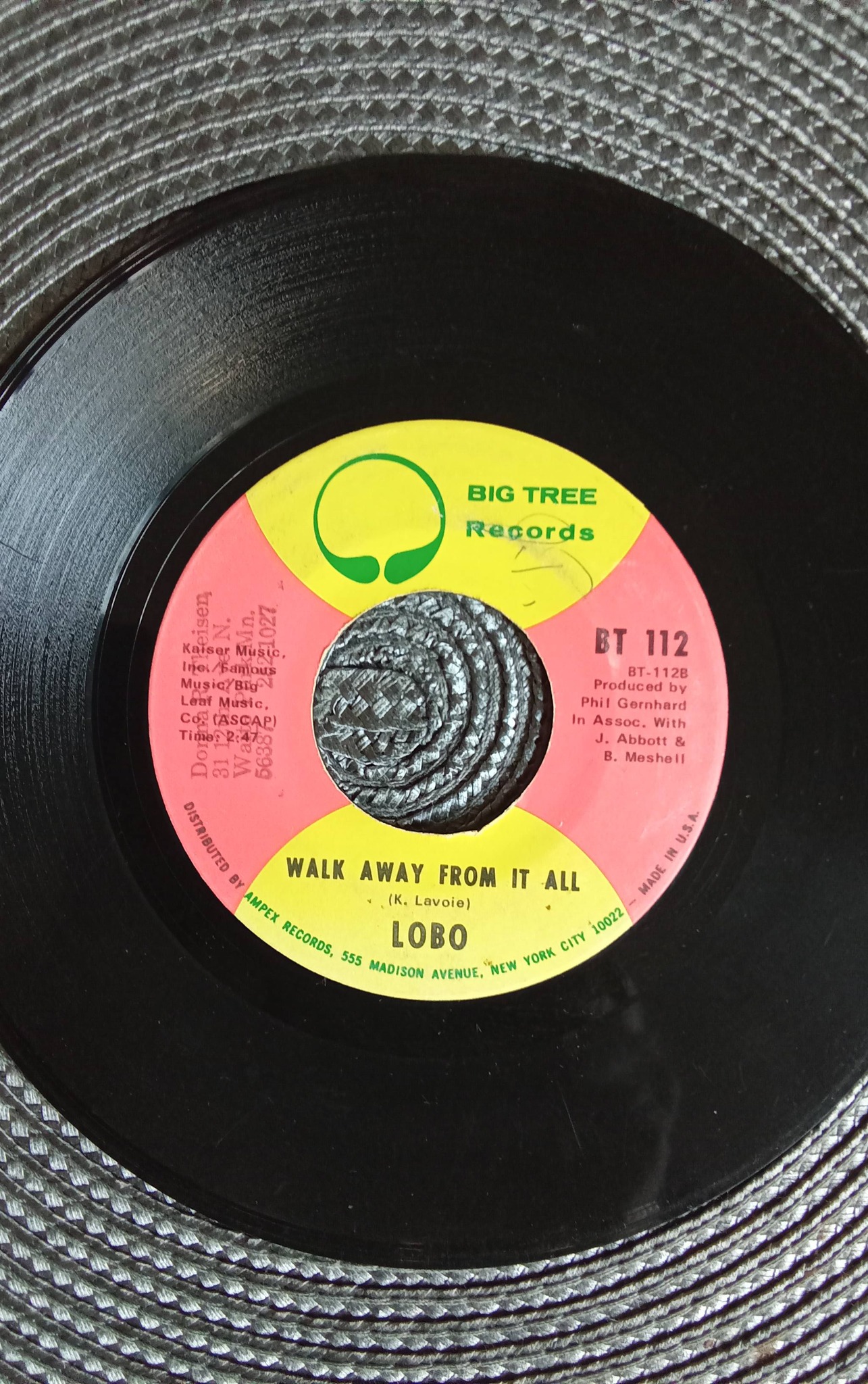 Lobo's 1971 song Me And You And A Dog Named Boo