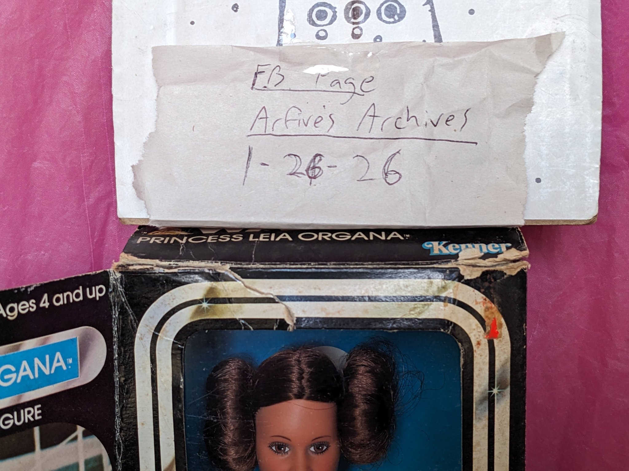 Vintage Star Wars Princess Leia Organa 12 inch w box Kenner 1978