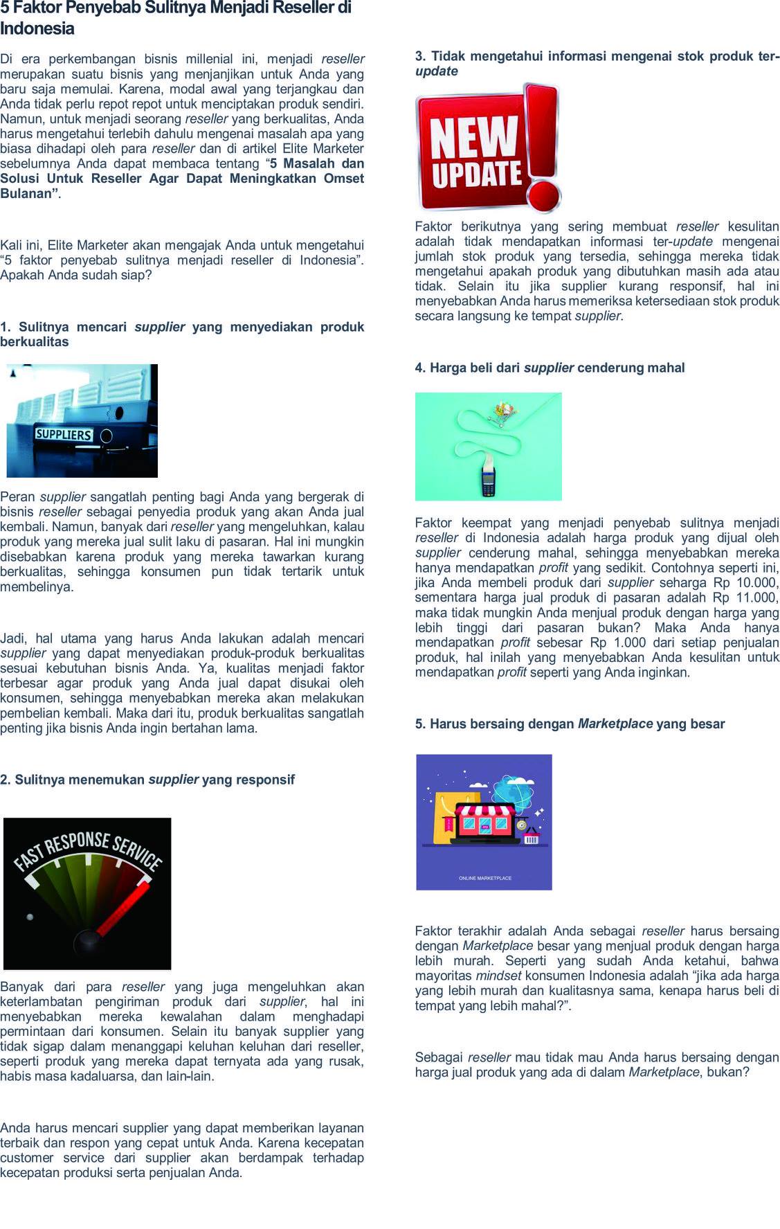Pengertian Reseller Adalah Ini Penjelasan Dan Cara Kerjanya