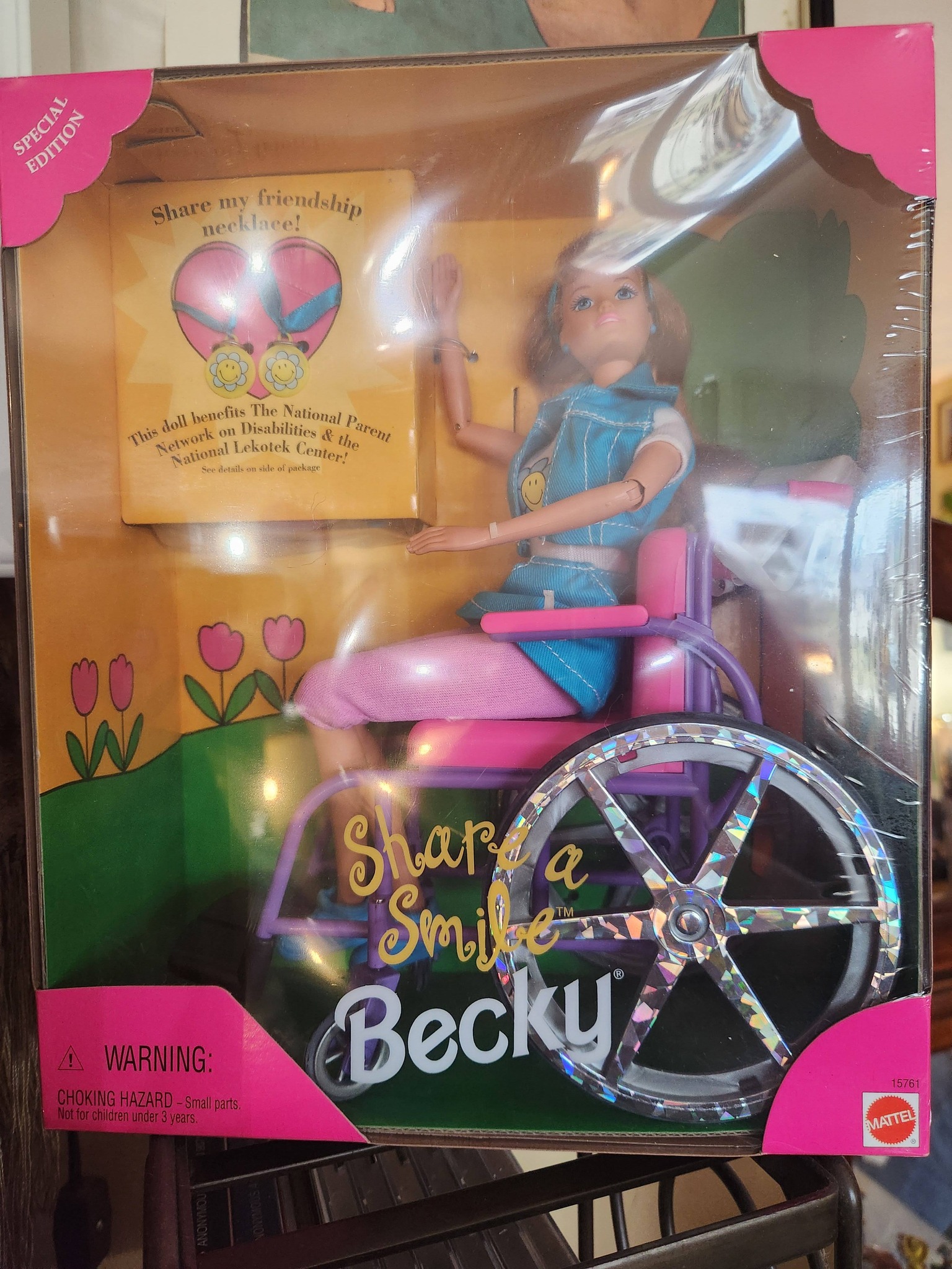 Becky Barbie in a wheelchair joins my collection