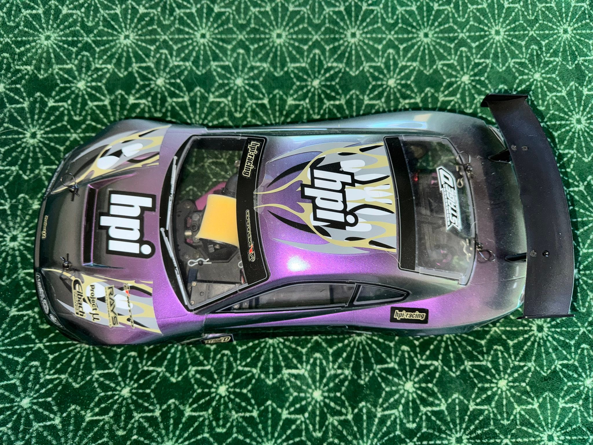 Hpi nitro rs4 3 evo drift car with jzx100 body