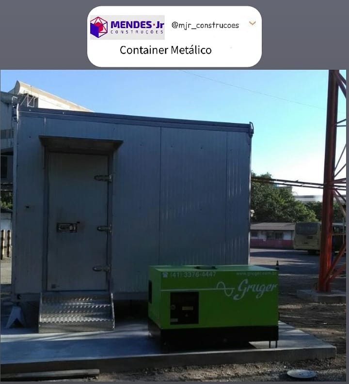 MJS Construções Metálicas - Container Metálico Completo ...