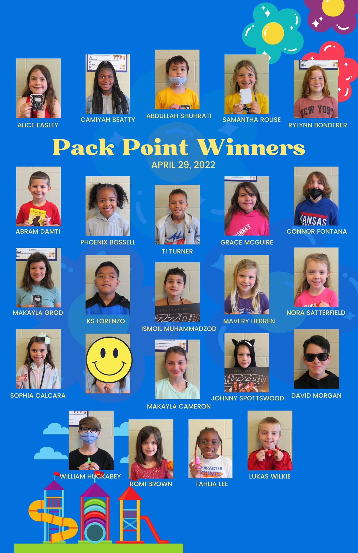 Celebrating this week's Pack... - Tiffany Ridge Elementary