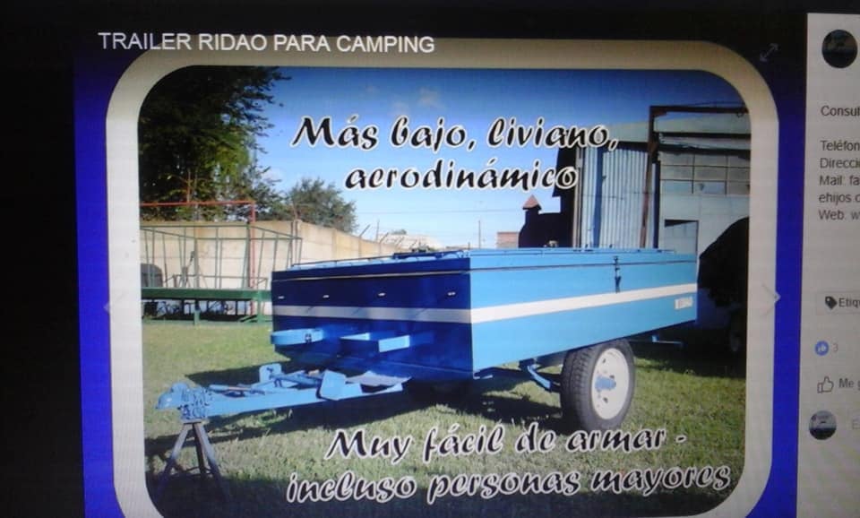 Fábrica Ridao - para sus vacaciones lo mejor un TRAILERS...