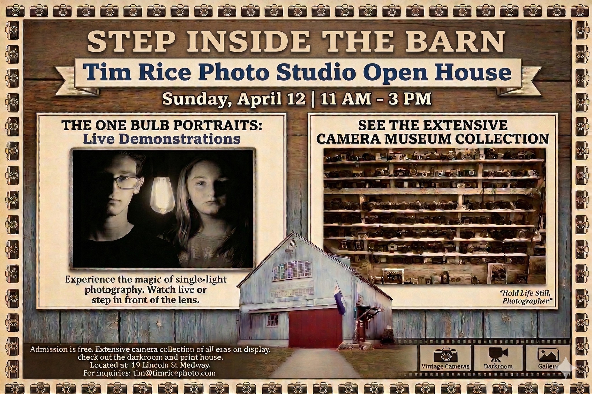 Tim Rice Photo Studio Open House