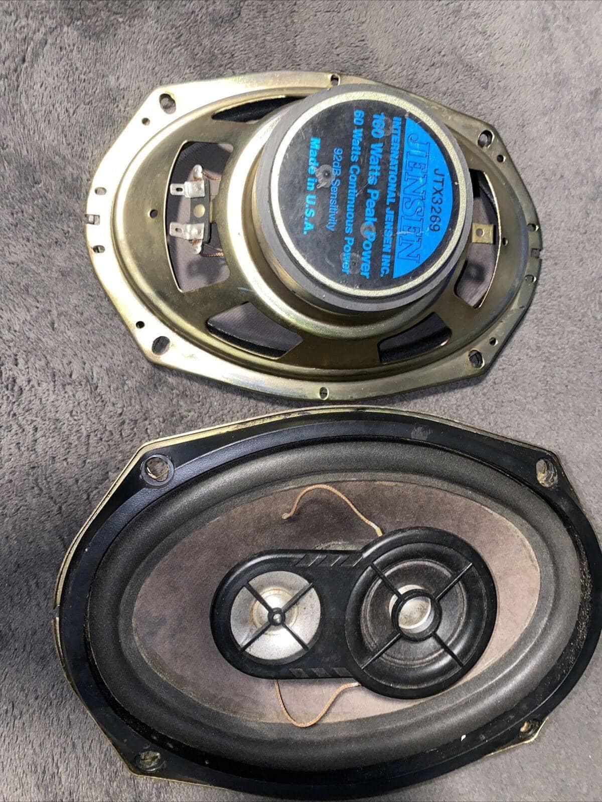 Anybody remember these? The Alpine 6660, 6-1/2 inch Coaxial