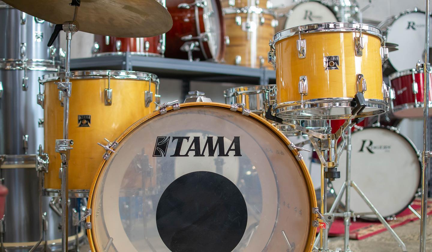 Hawthorne - 1980s Tama Superstar in “Super Maple” 14x24 9x13 and 