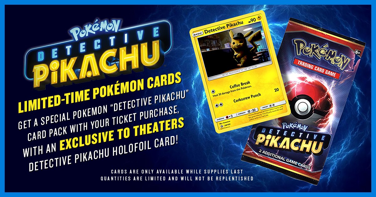 detective pikachu pokemon cards pack Case File 3x Booster Packs Promo Coin Booste – Corey's and Games both of them prized elements of any Pokémon TCG collection Ancientkart Pokemon Cards New Team