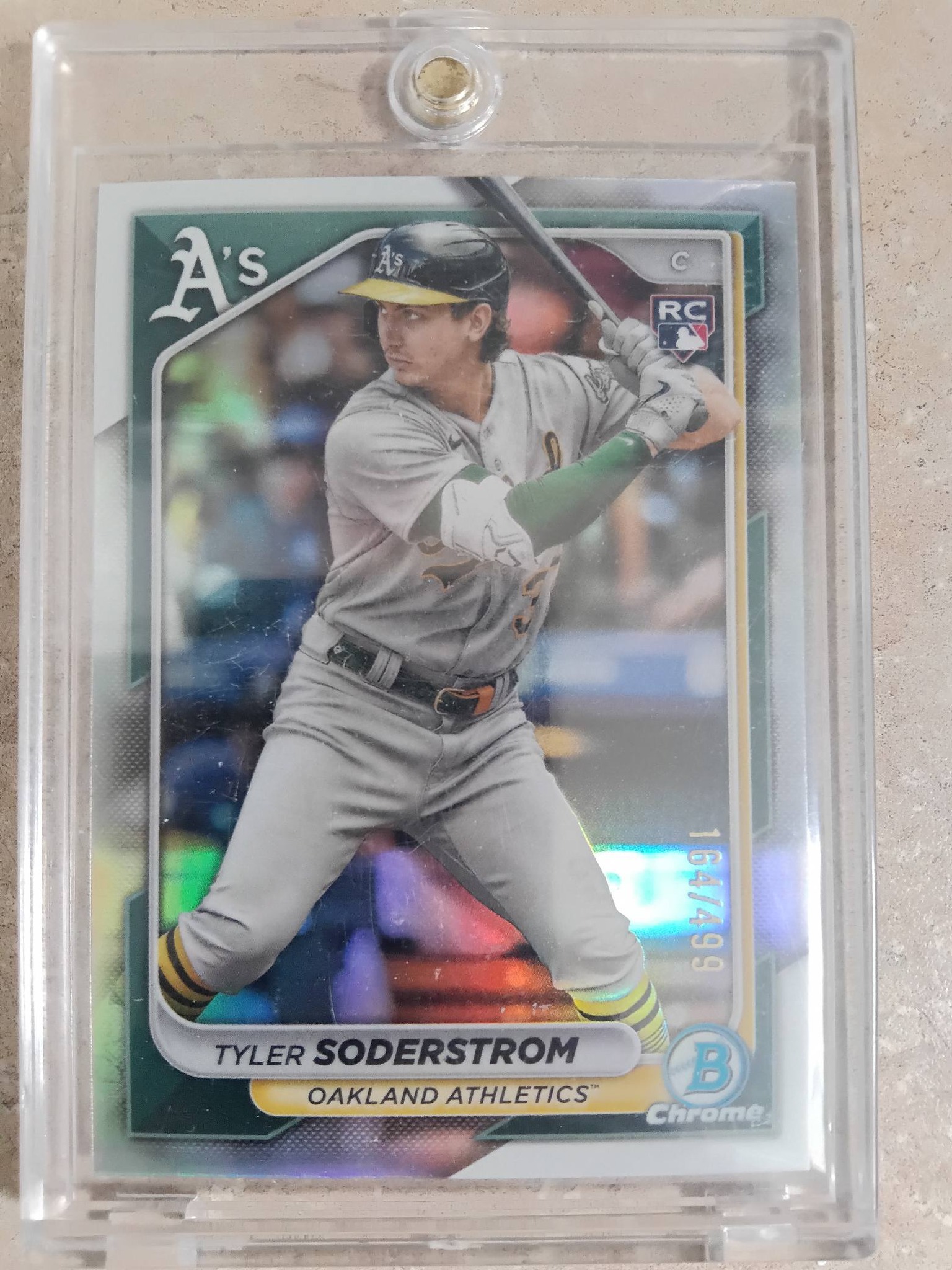 Does anyone have a /499 auto sports card?