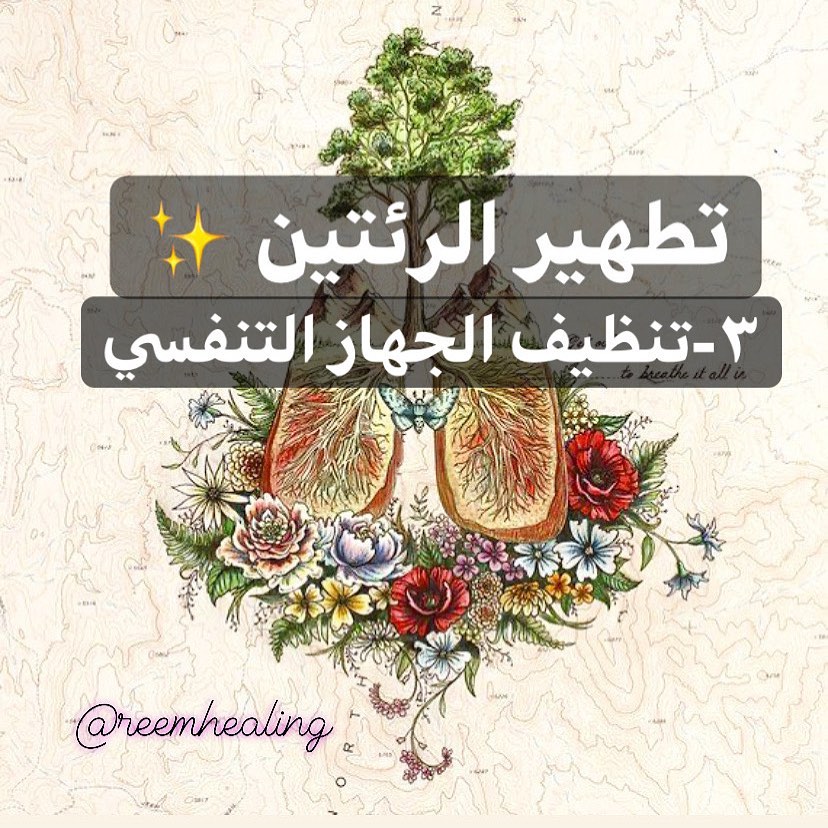 Reemhealing نكمل سلسلتنا عن الرئتين تكلمنا سابقا عن أهمية شرب الماء والمحافظة على جودة البلغم ولزوجته الطبيعية ولكن كيف نتصرف اذا تراكمت السموم والبلغم في الرئتين واحتجنا تنظيفها أولا