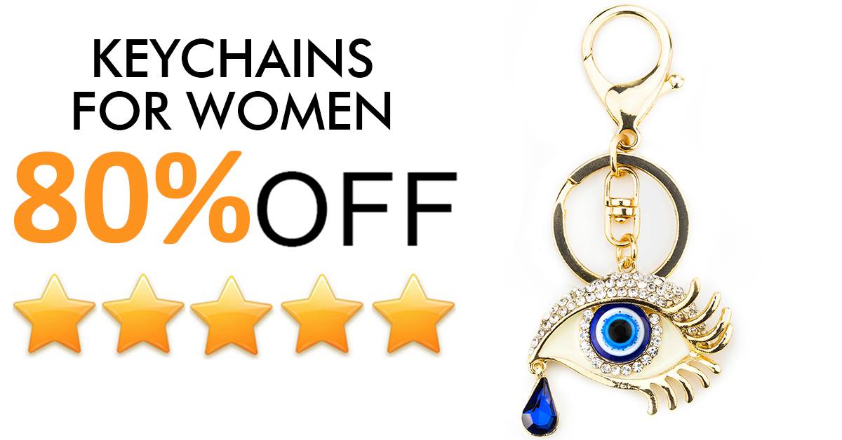 Evil Eye Key Chain Key Ring