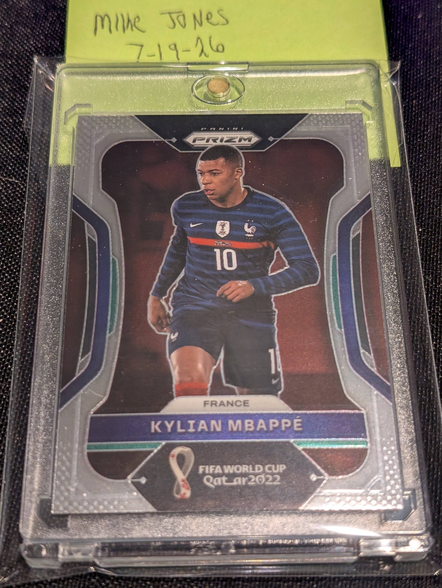 This 1/1 Kylian Mbappé trading card just sold for $26,700 on