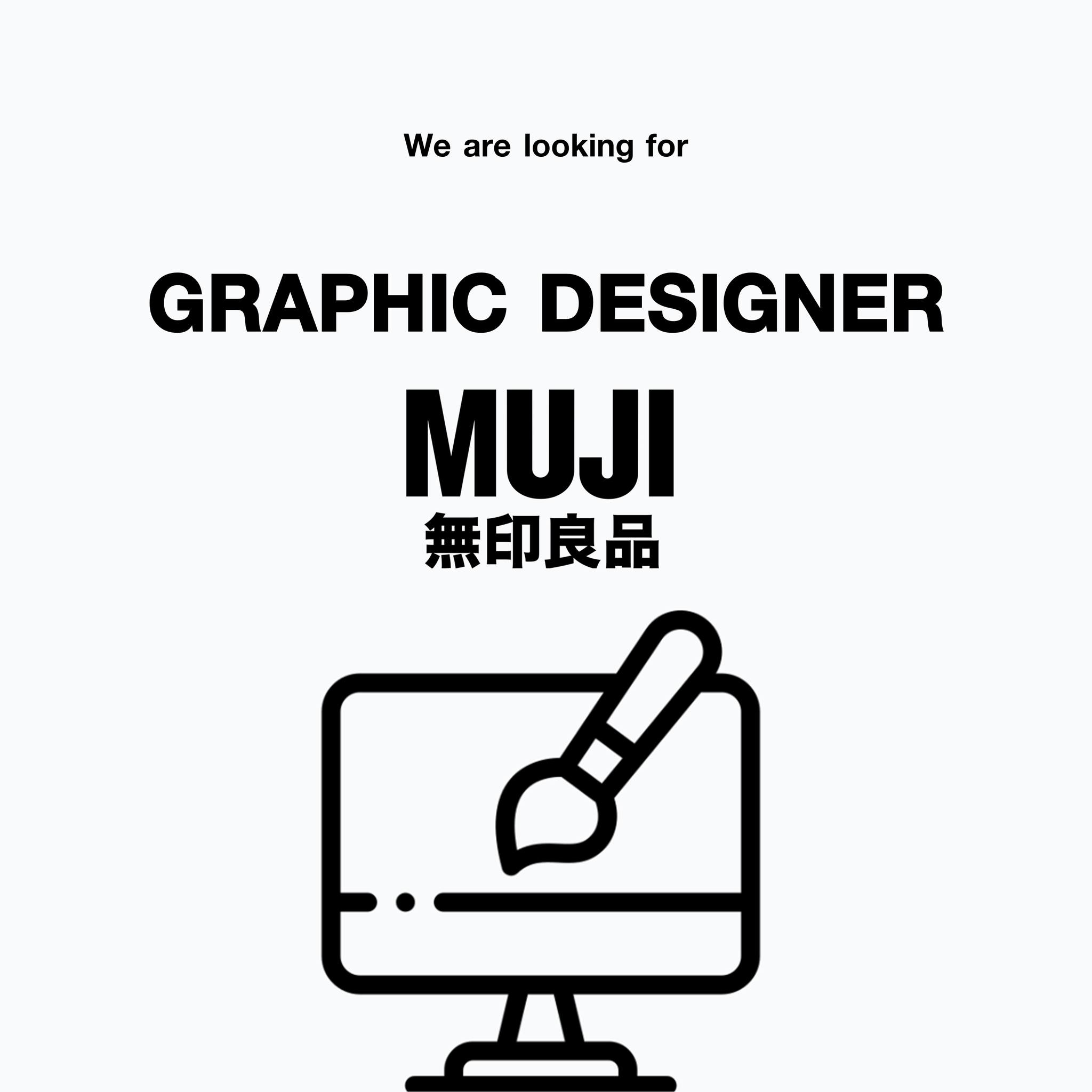 MUJI Thailand - 【รับสมัครงาน】 Graphic Designer 1 ตำแหน่ง... | Facebook