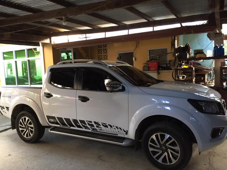 Zia Graphics - Nissan Navara Decals Front Grill and Rear...