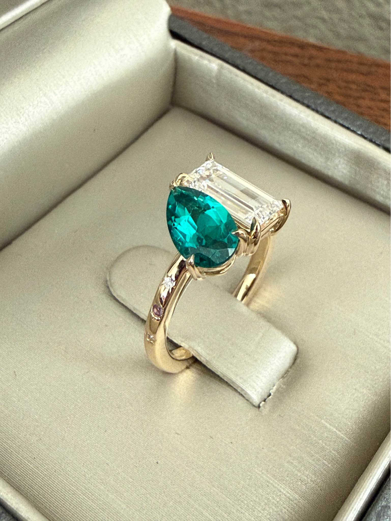 Toi et Moi Engagement Ring (custom) - Engagement Rings - Phoenix ...