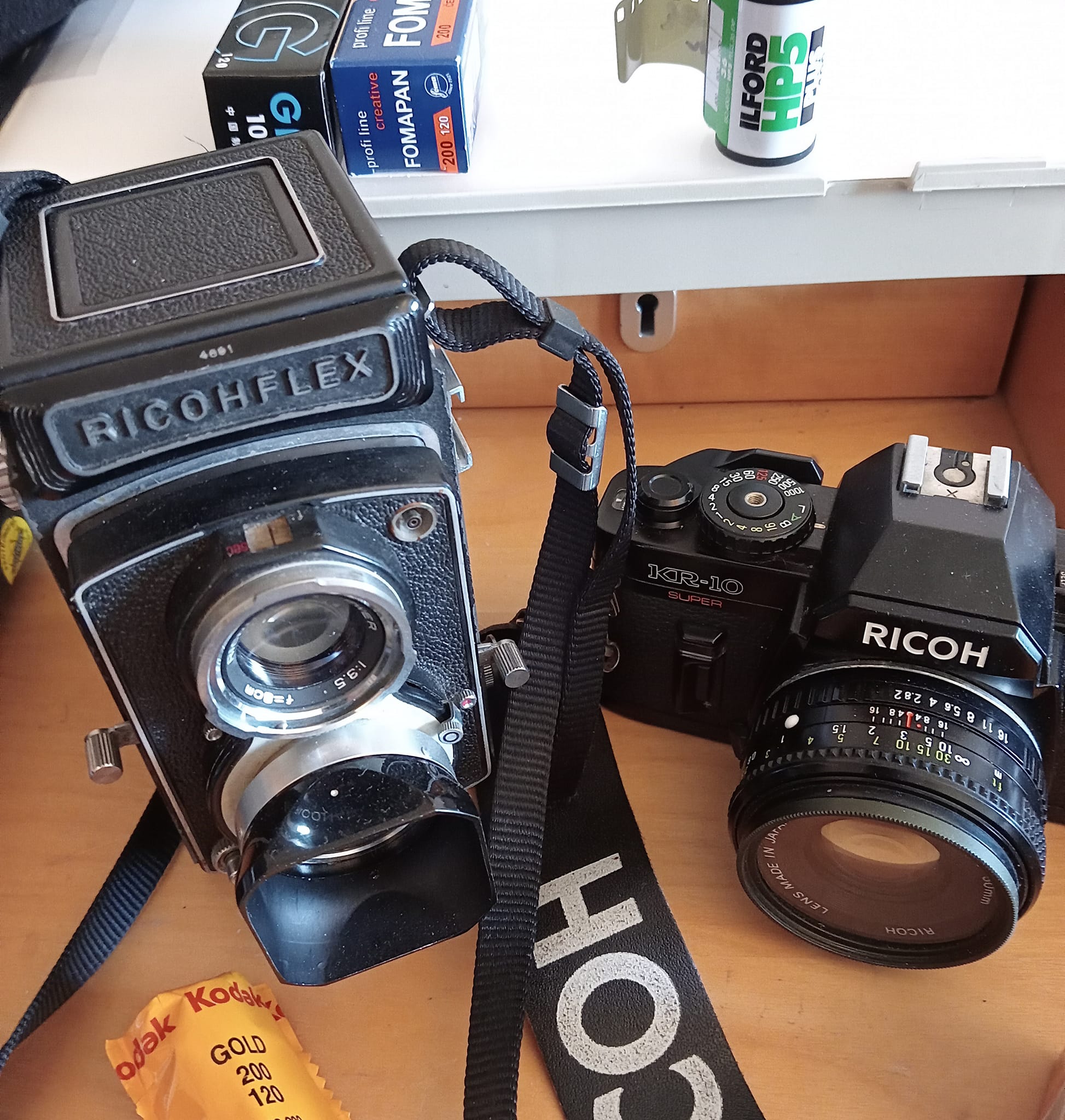 動作確認済】RICOH 519 Deluxe 富岡光学製 RIKENON 1.9 動作確認済