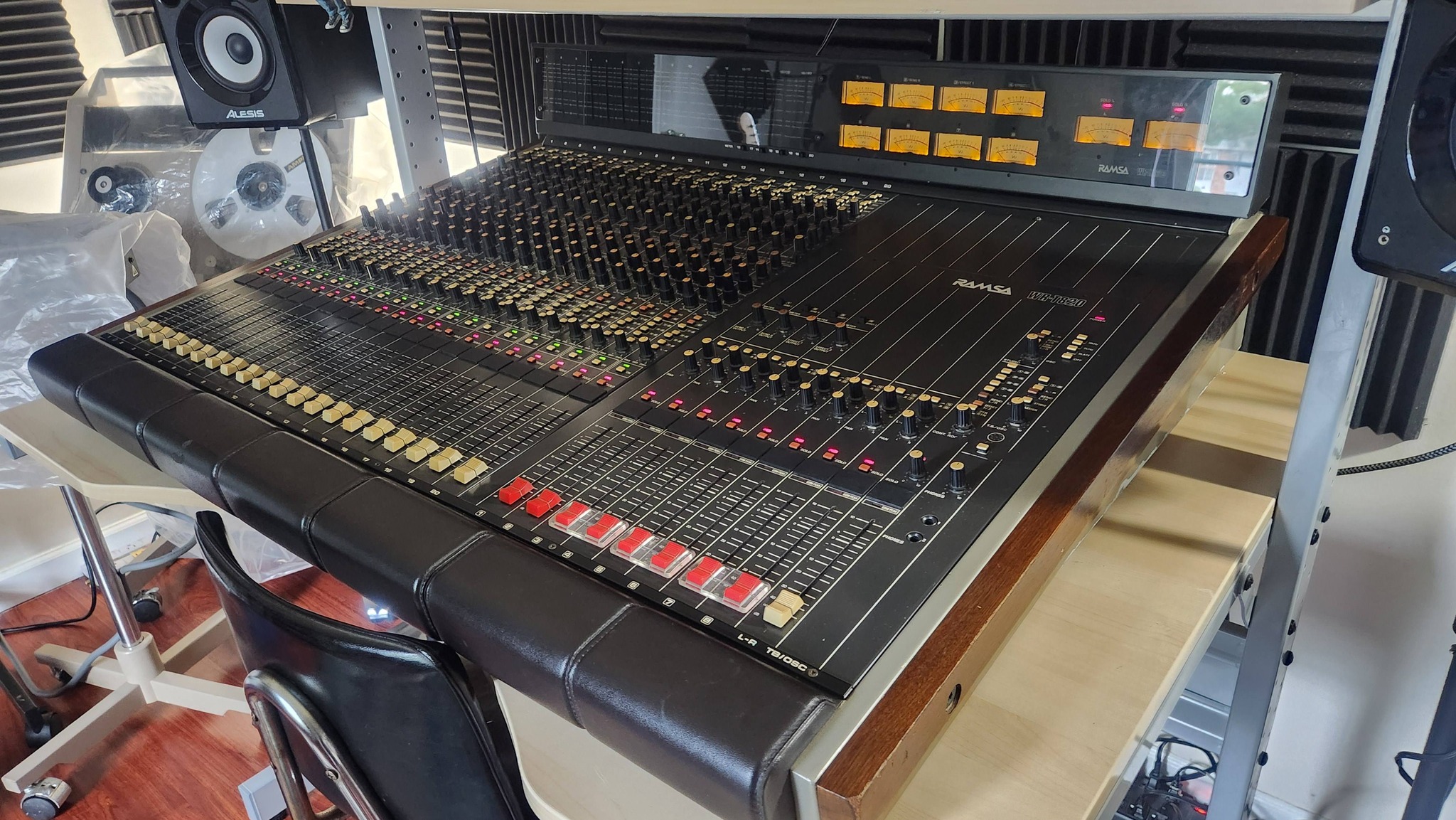 Ramsa console for recording music