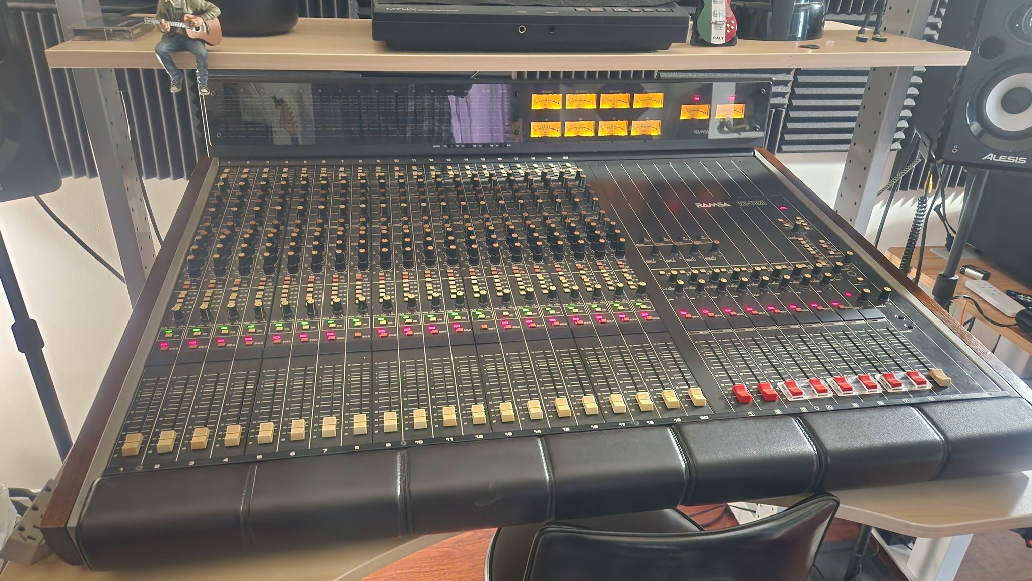 Ramsa console for recording music