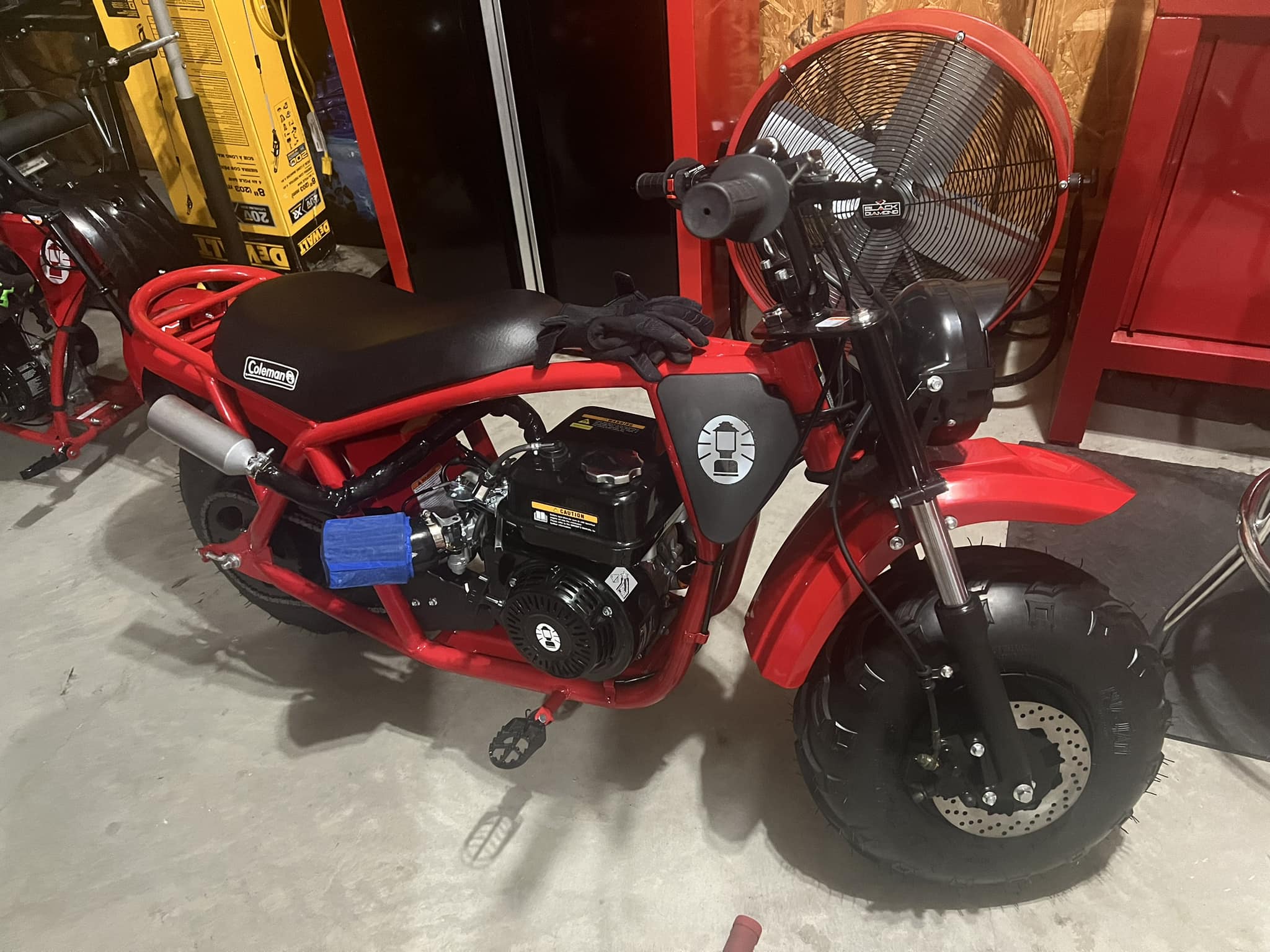 coleman mini bike blowing white smoke B200R Fixing Our Coleman CT200U Mini