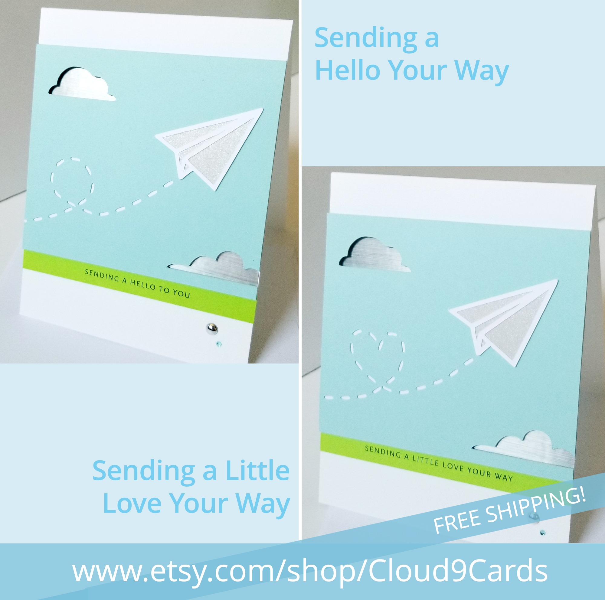 Cloud 9 Cards - New card for saying hello from a distance!... | Facebook
