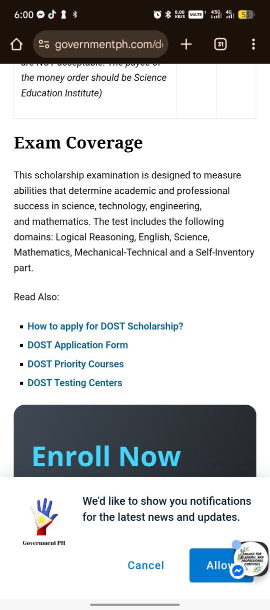 DOST Scholarship 2026 - 2027 Latest Updates | Hello guys! ito daw po ...