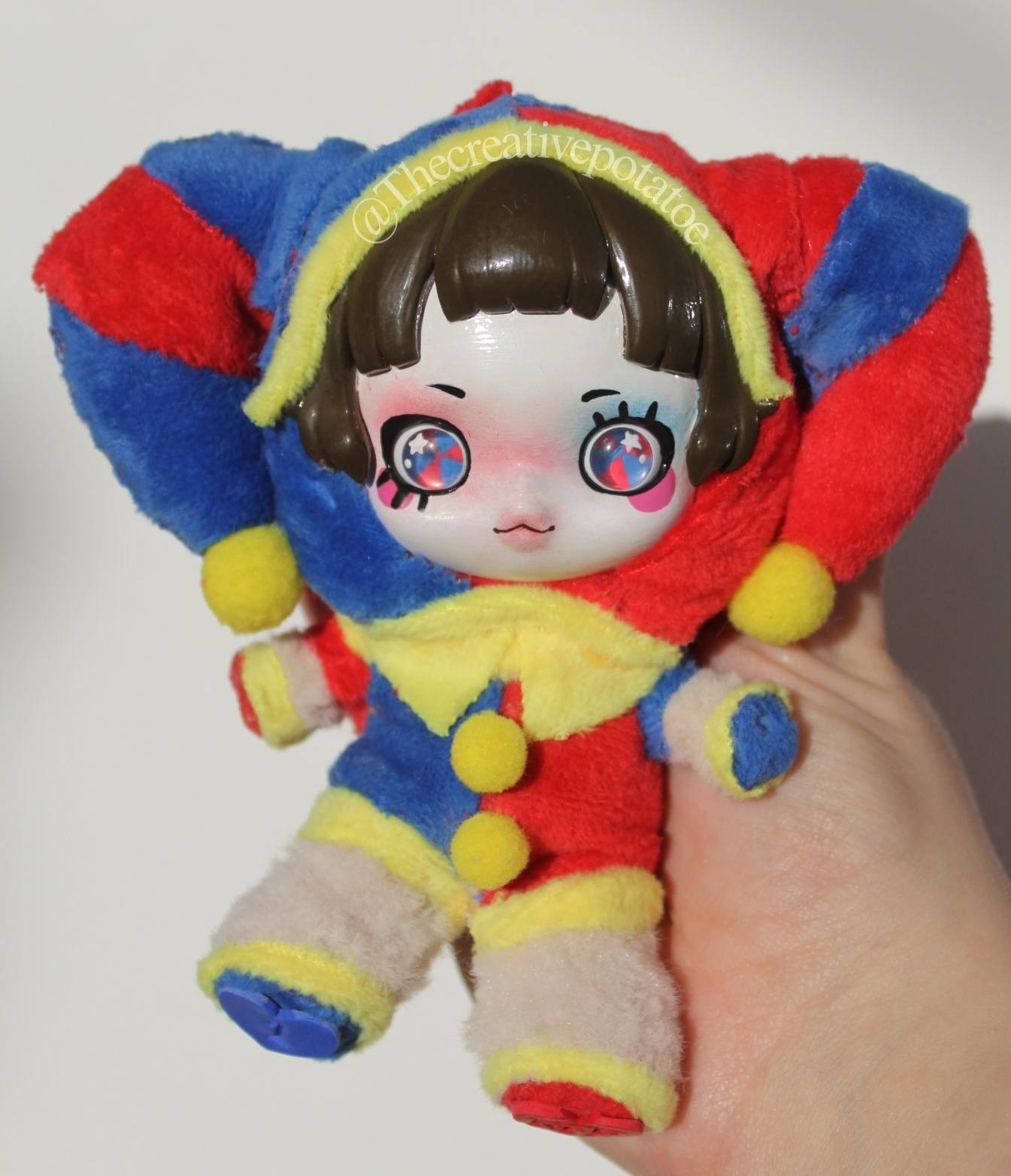 Custom skullpanda keychain toy inspired by Cocoa