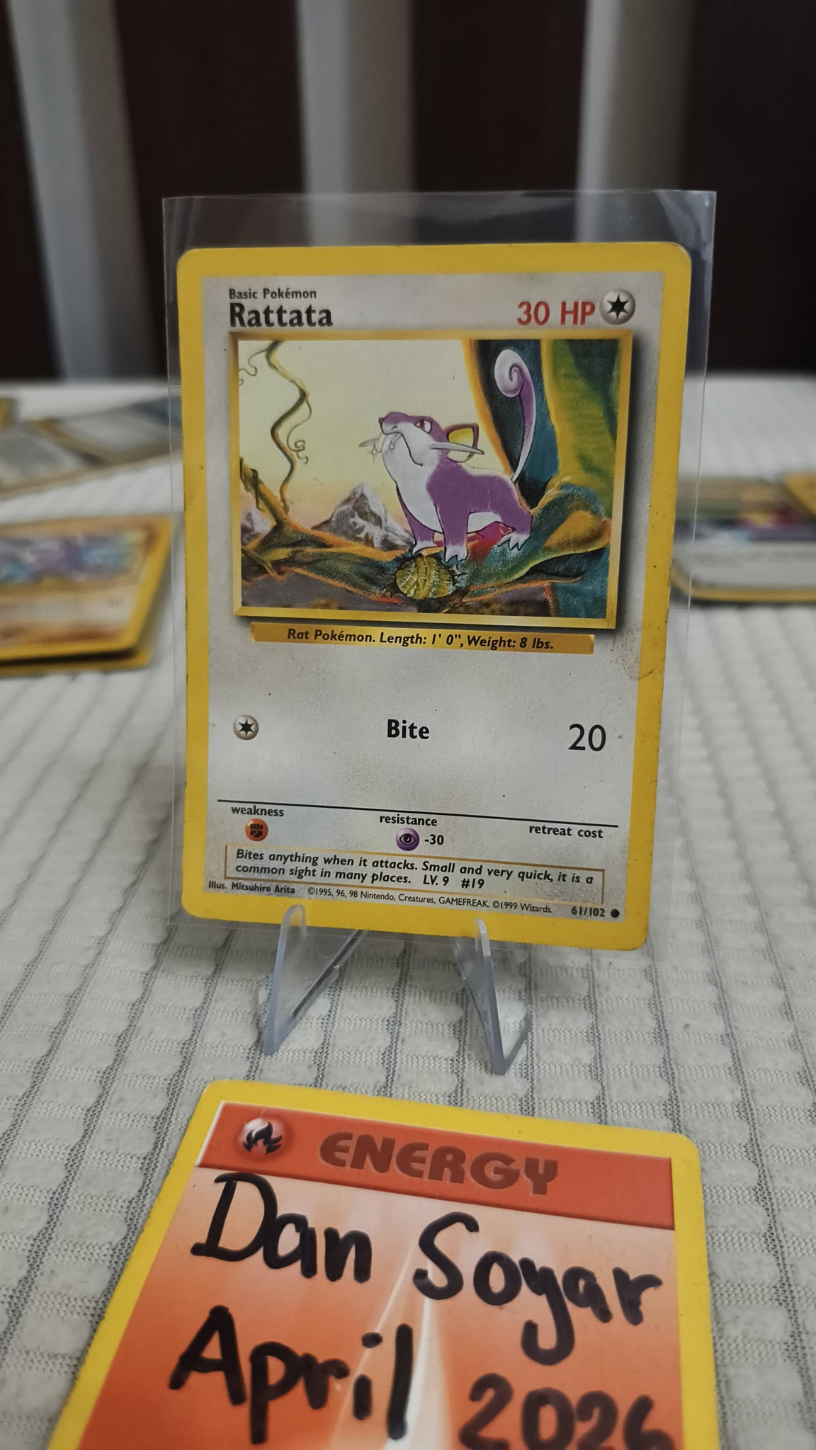 neo pokemon card list 61/102 - Rattata