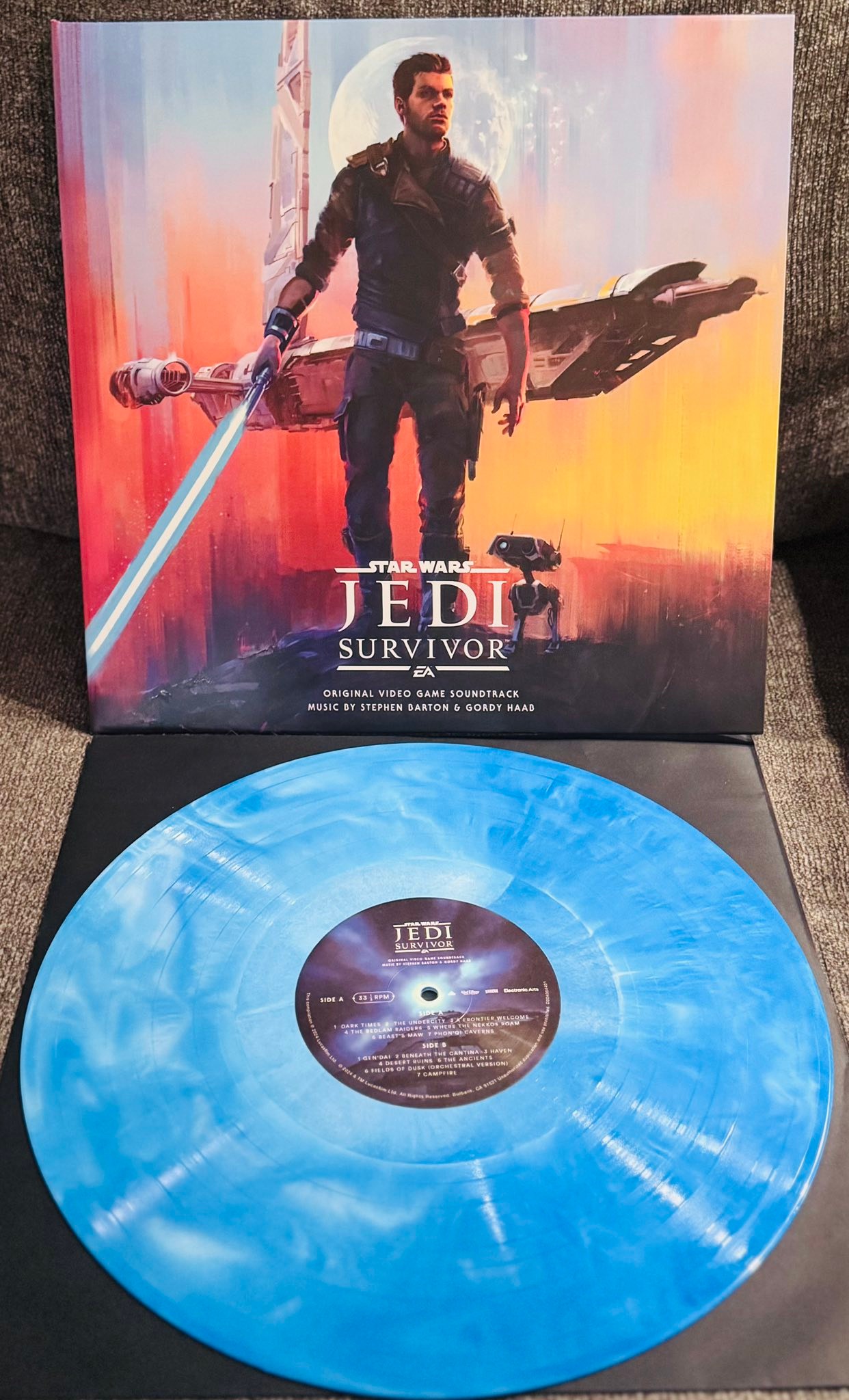 Star Wars Jedi: Survivor vinyl soundtrack review