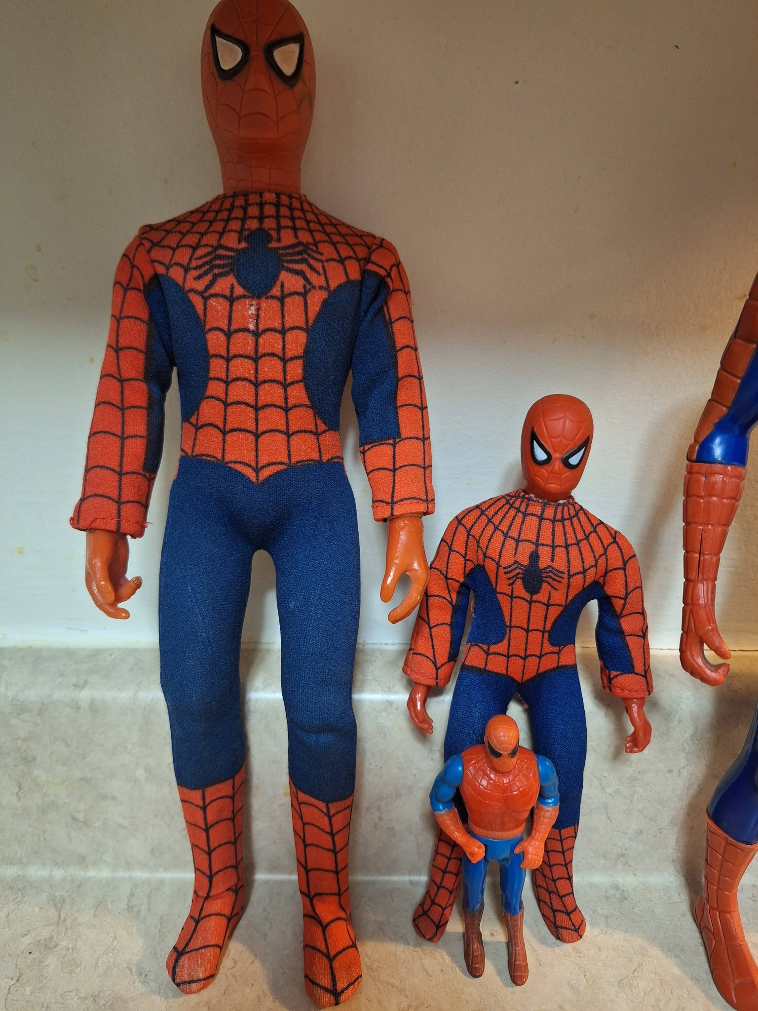 Vintage Spider-Man collection from 70s and 80s