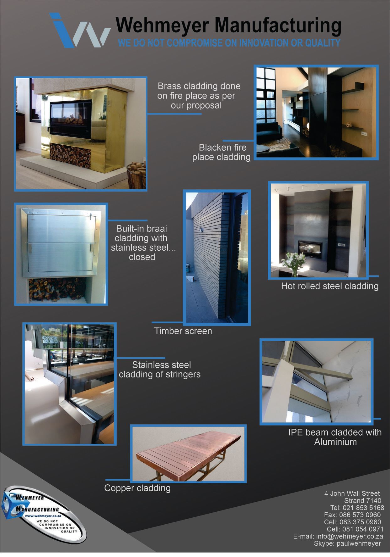 Wehmeyer Manufacturing - Home