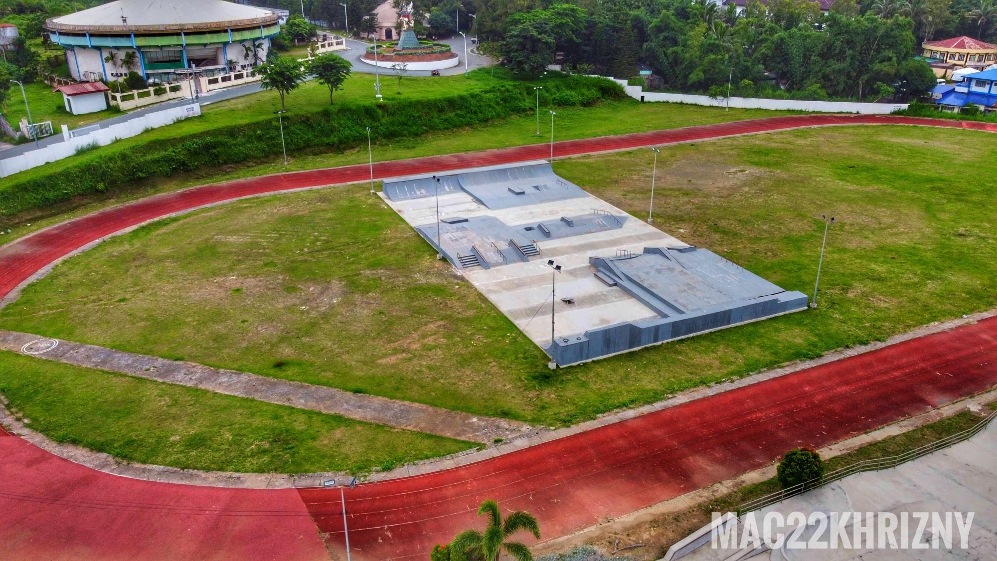 Mac Creus - Tagaytay City Track and Field Oval Aerial... | Facebook