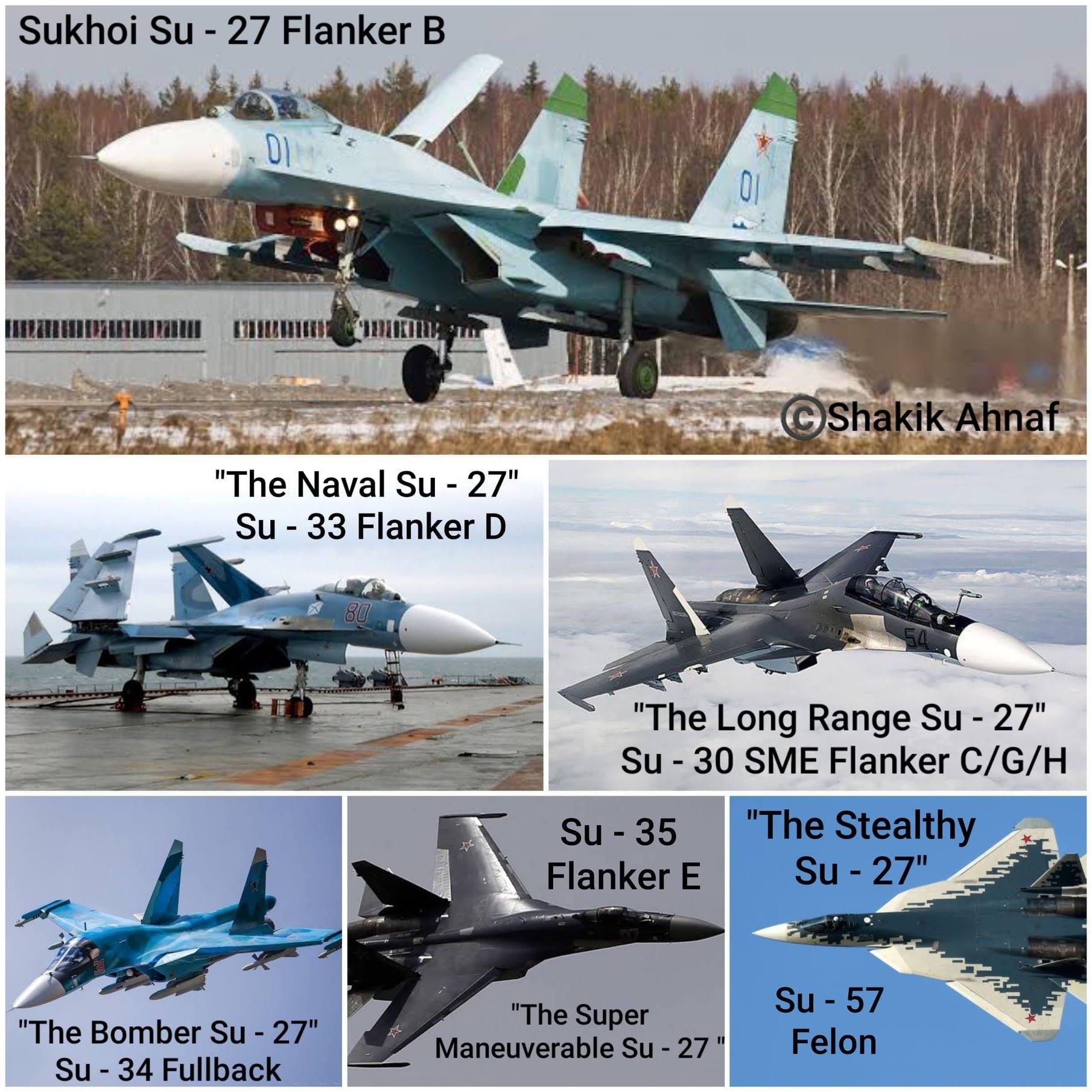 Sukhoi Su-27 variants #Russia