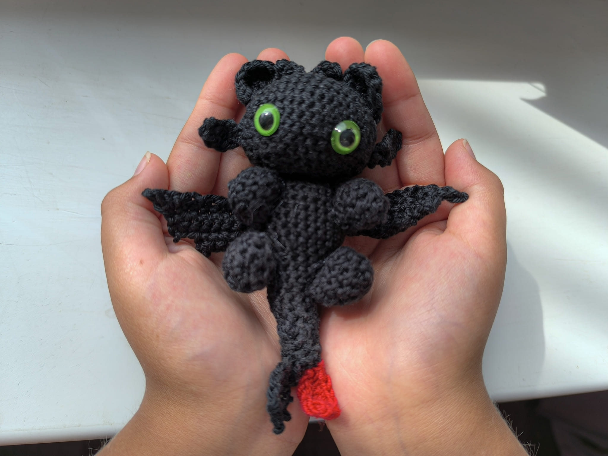Free Knitting Pattern For Toothless Dragon Night Fury Dragon (and