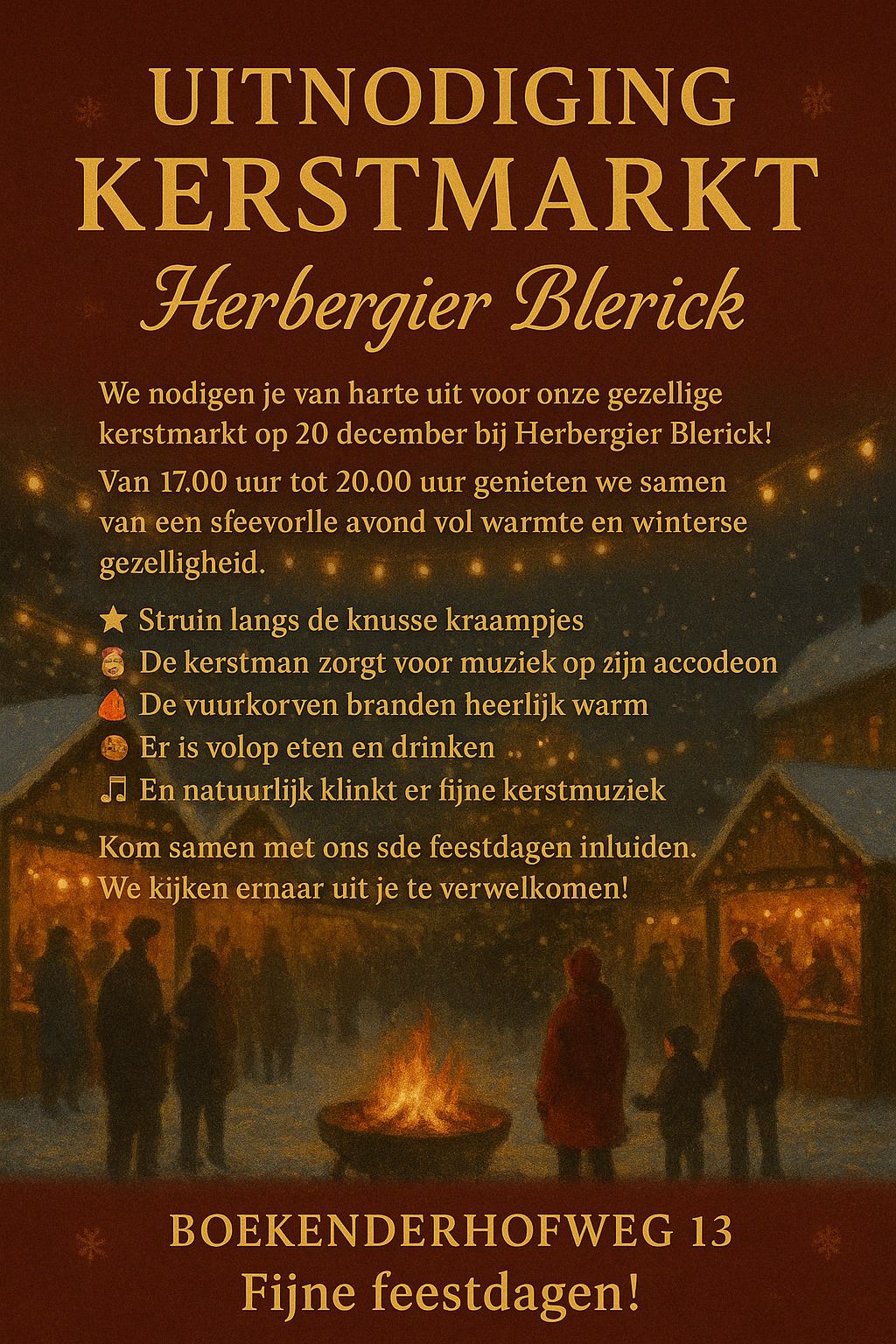 Kerstmarkt Herbergier Blerick
