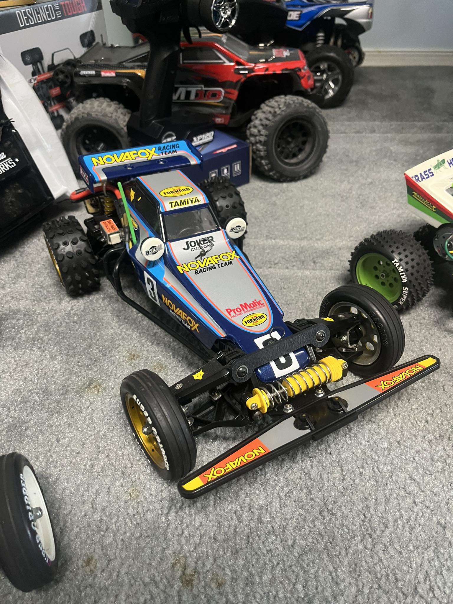 Tamiya nova fox rc car