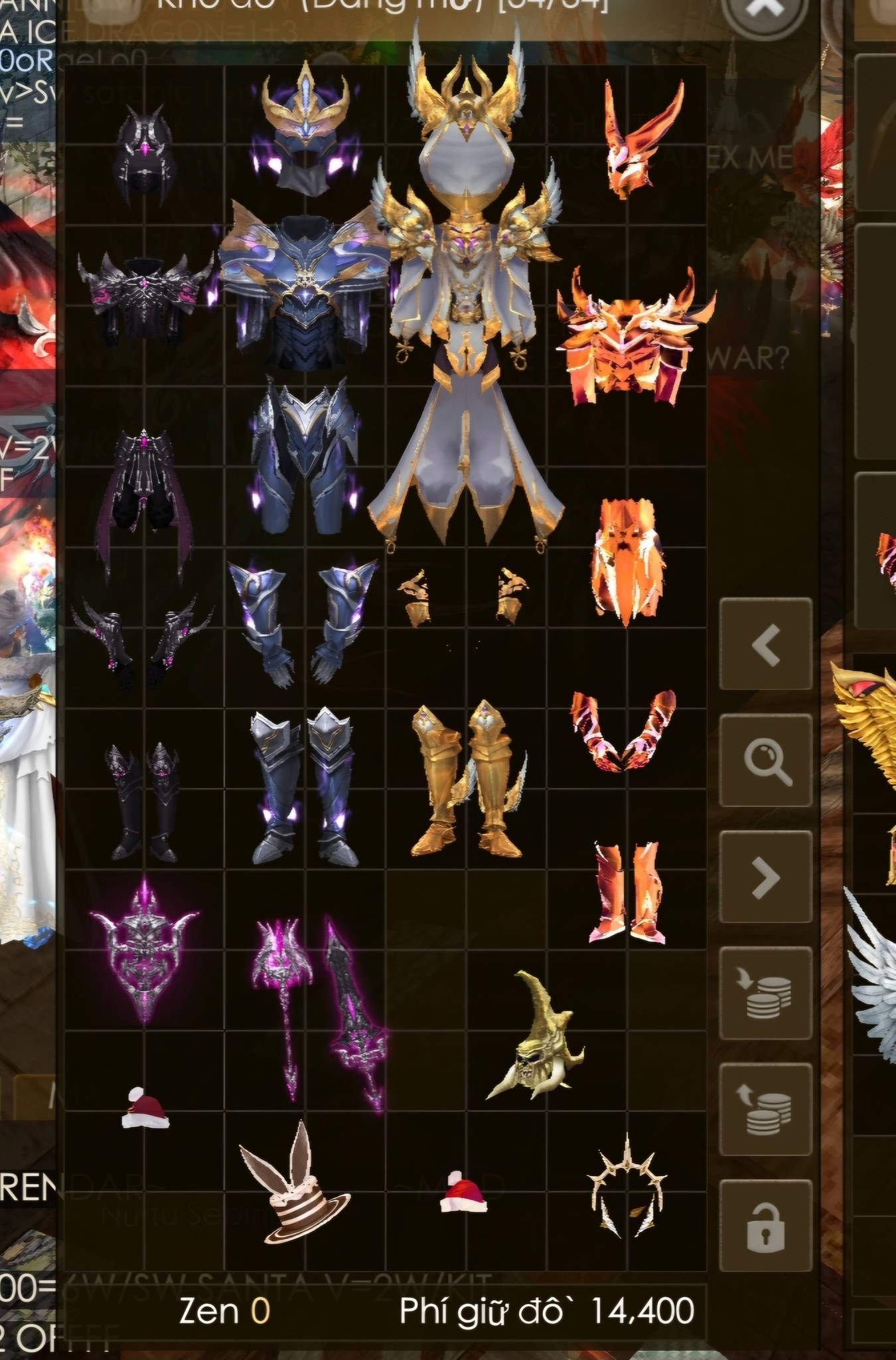 V>ALL ITEM=INBOX-PV-CHAT ME C>BOOTS BRILLIANT M C>PET STEEL 1.0 C