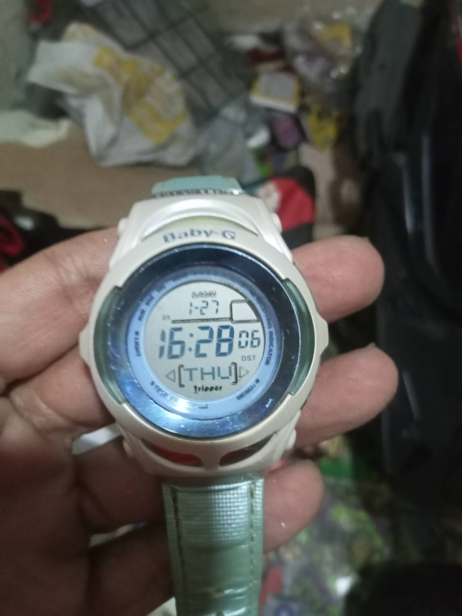 Casio Baby G series BGT-2000 module 2605 with bonus mini calculator