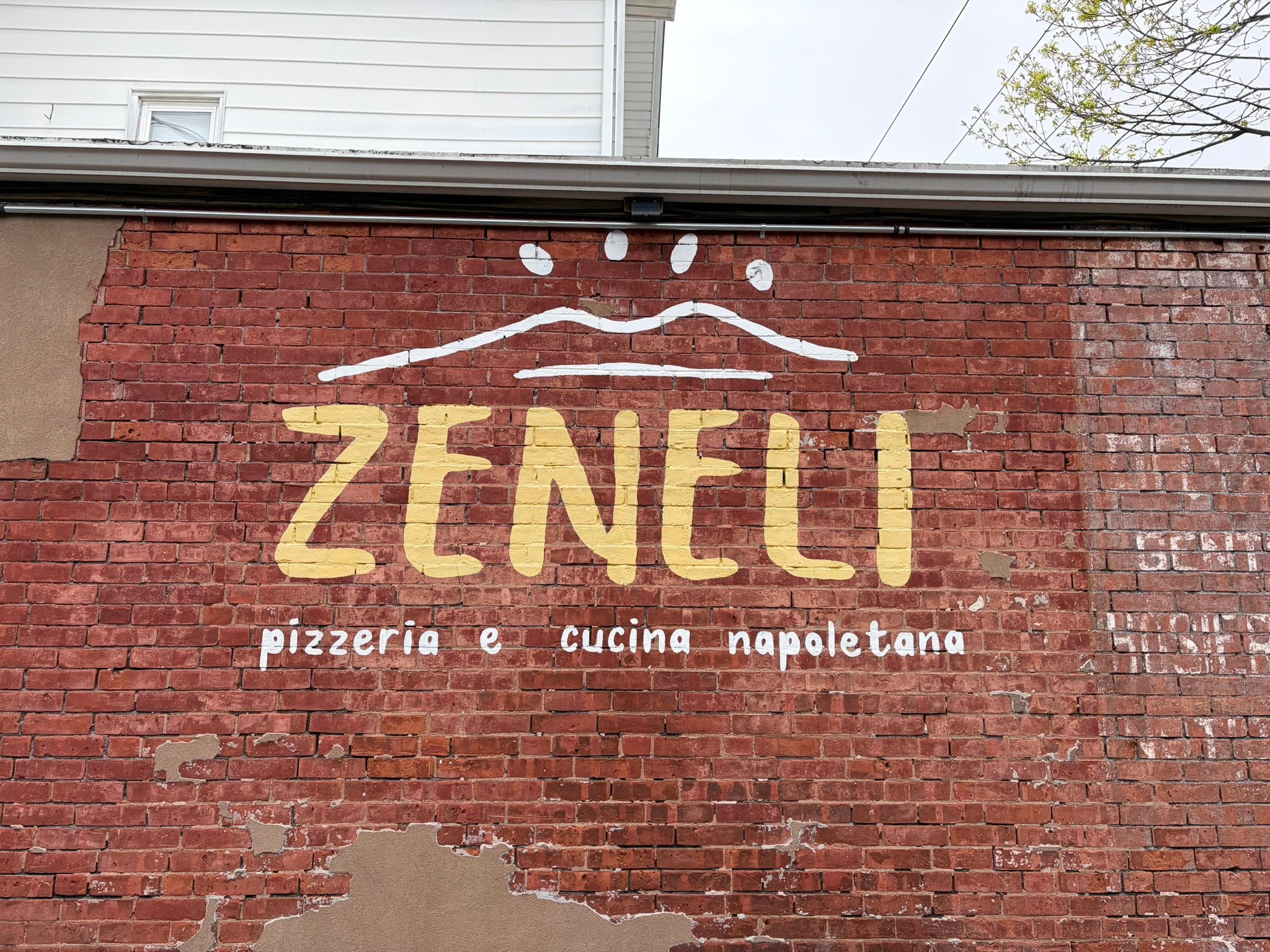Fantastic pizza at Zeneli in New Haven