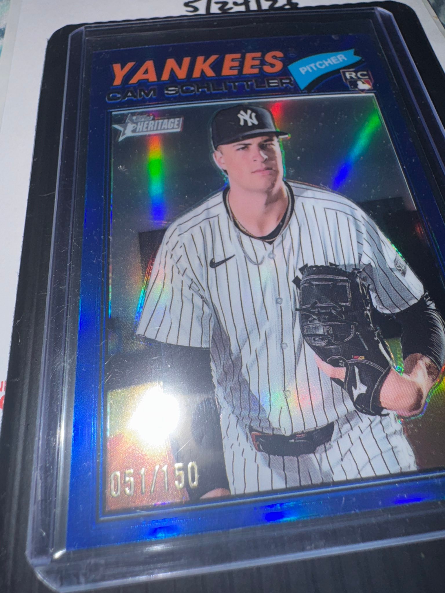 Sold For Sale-$125 2026 Topps Heritage MLB CAM SCHLITTLER RC #222 