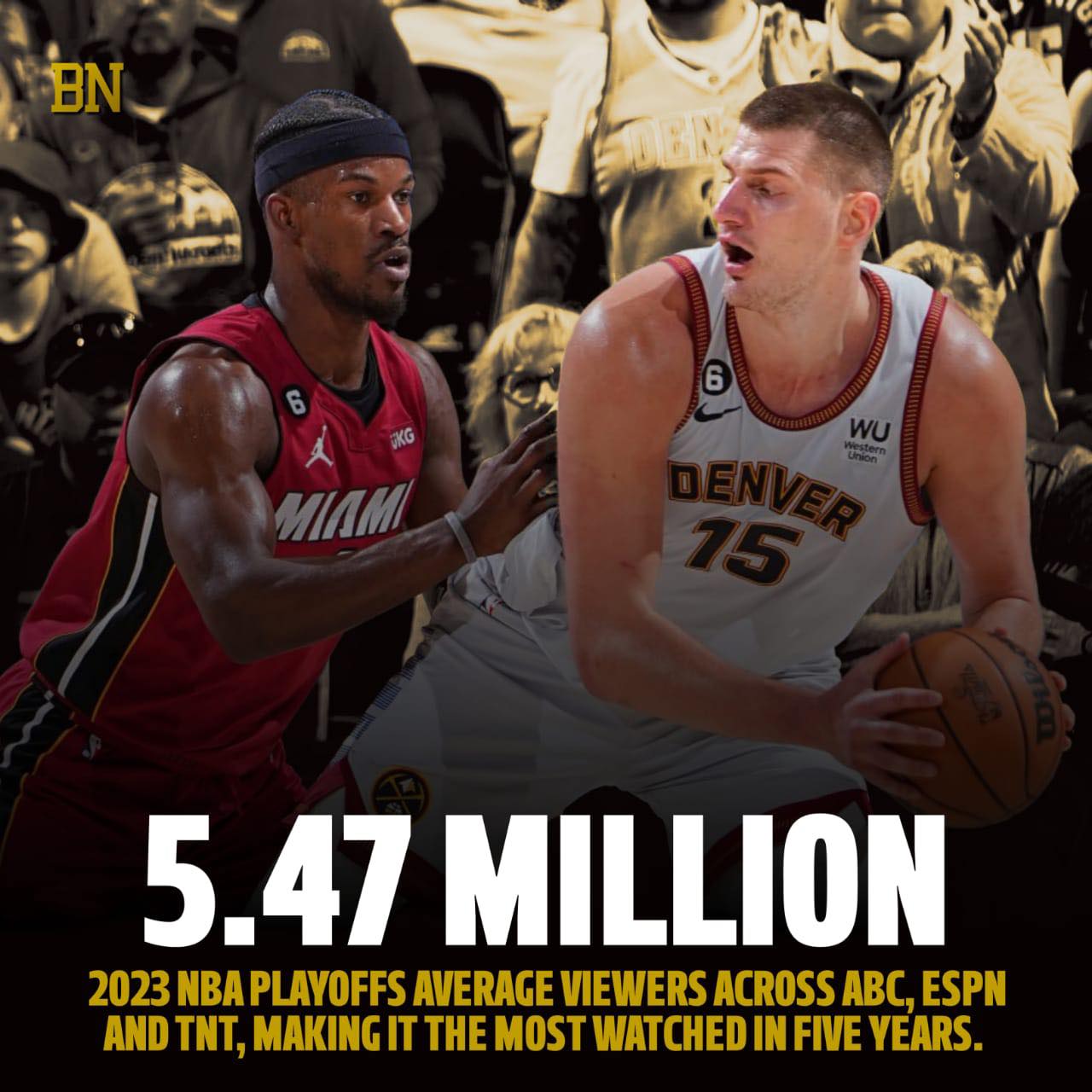 The 2023 NBA playoffs were the most... - Basketball Network